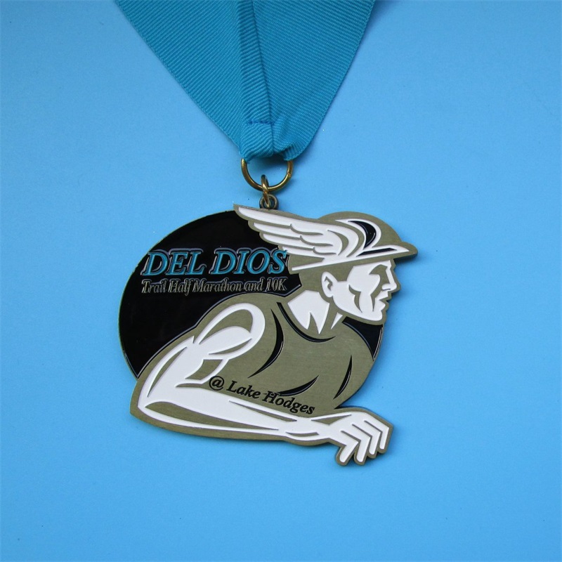 Zdarma profesionální chladný design vlastní maratonové medaile prázdné sportovní medaile
