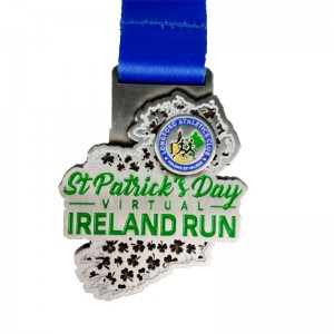 Vlastní silikonová stuha Epoxidová sportovní soutěž Spuštění Medaile za běh